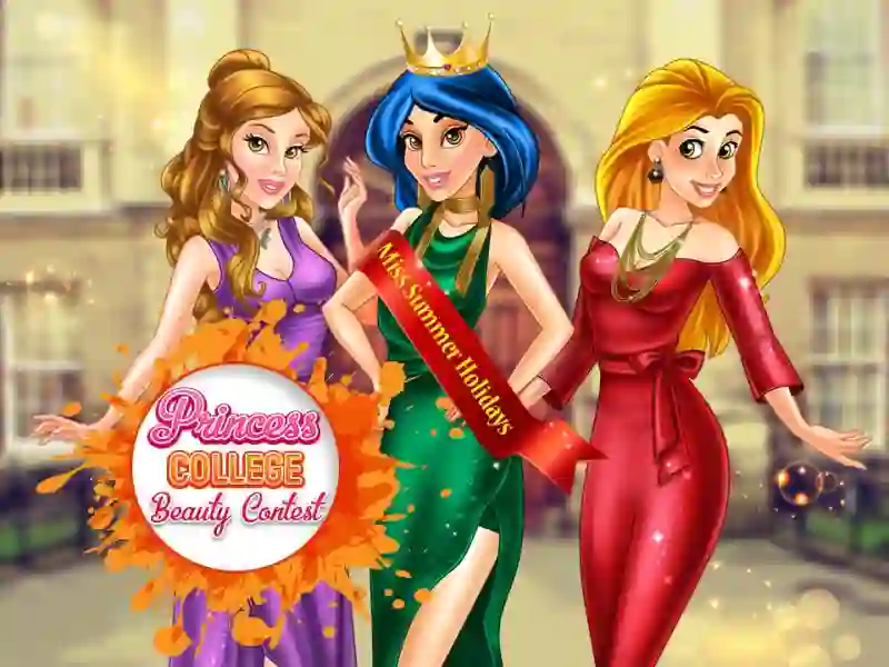Spēle Princess College Beauty Contest online