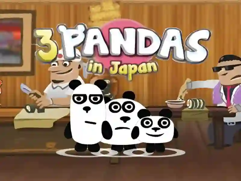 Spēle 3 Pandas In Japan HTML5 online