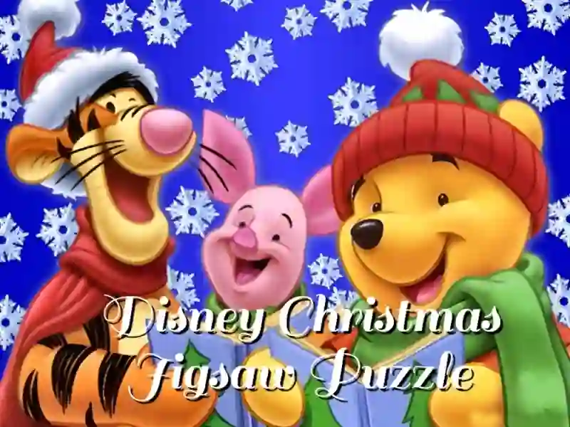 Spēle Disney Christmas Jigsaw Puzzle online