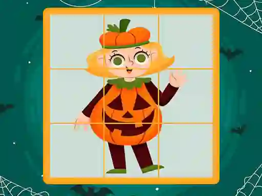 Spēle Halloween Puzzles online