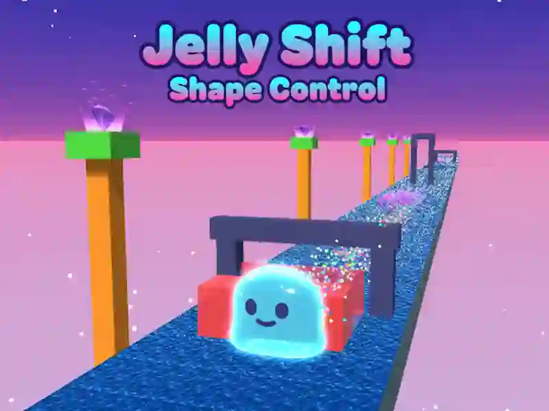 Spēle Jelly Shift Shape Control online