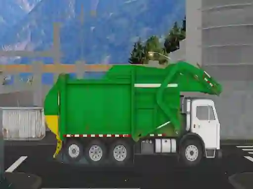 Spēle Garbage Truck Sim 2020 online
