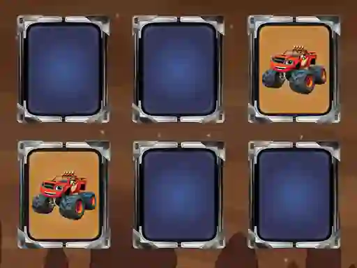Spēle Monster Trucks Memory online