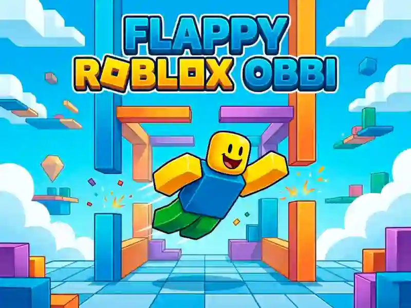 Spēle Flappy Roblox Obbi online