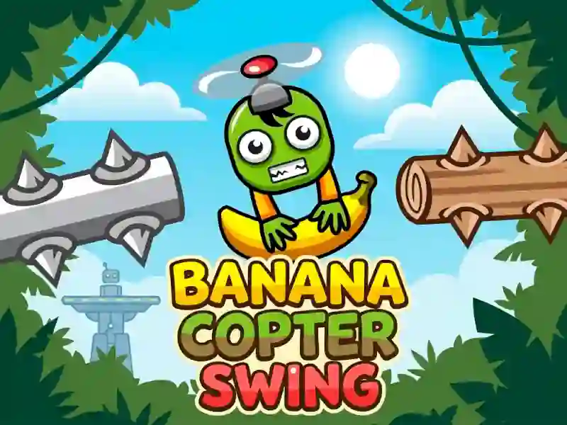 Spēle Banana Copter Swing online