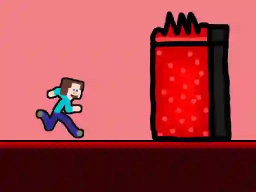 Spēle Steveman Lava World online
