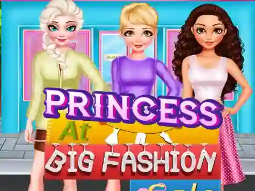 Spēle Princess Big Fashion Sale online