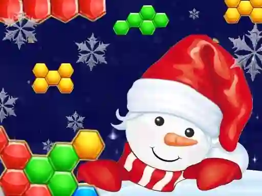 Spēle Hexa Sort: Winter Edition online