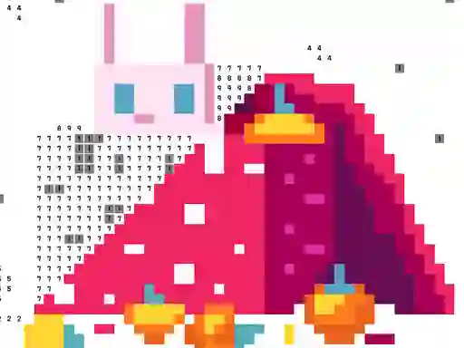 Spēle Christmas Coloring By Numbers online