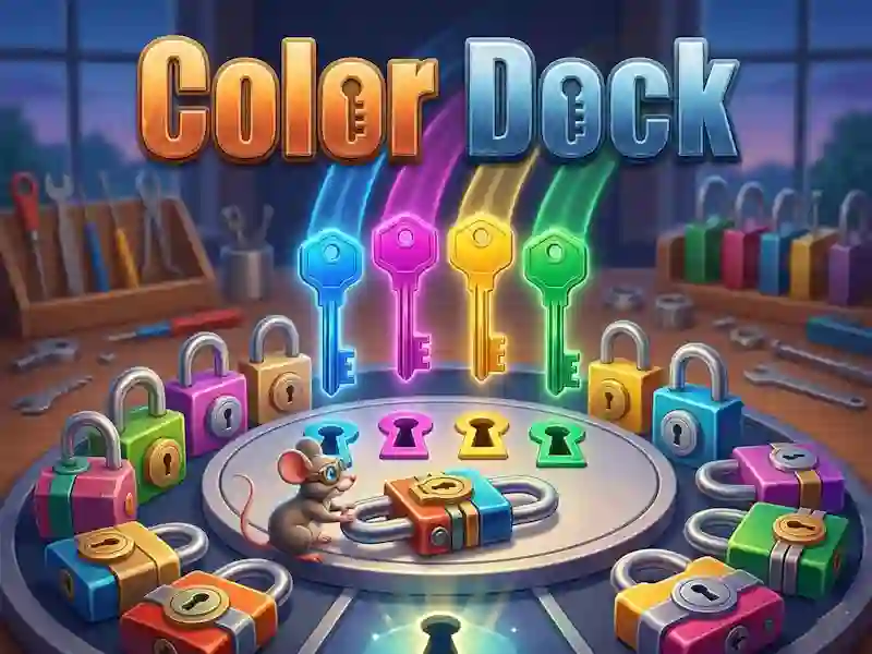 Spēle Color Dock online