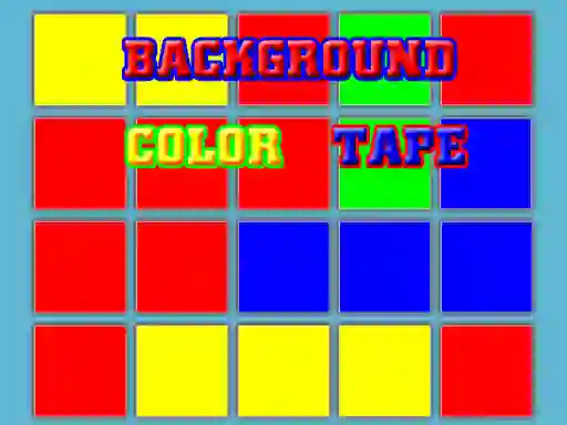 Spēle Background Color Tape online
