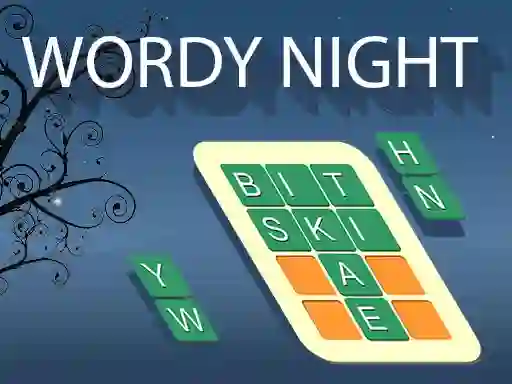 Spēle Wordy Night online