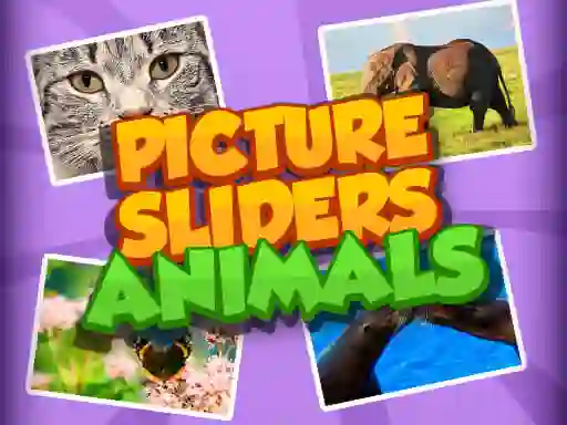 Spēle Picture Slider Animals online