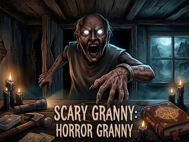 Spēle Scary Granny: Horror Granny online