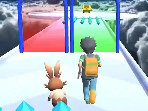 Spēle Baby Monster Run online