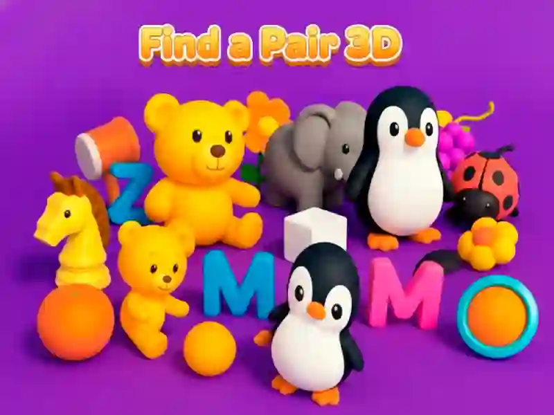 Spēle Find a Pair 3D online