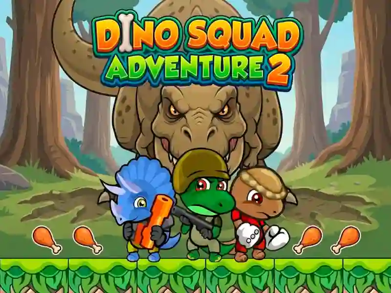 Spēle Dino Squad Adventure 2 online
