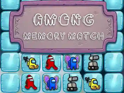 Spēle Among Memory Match online