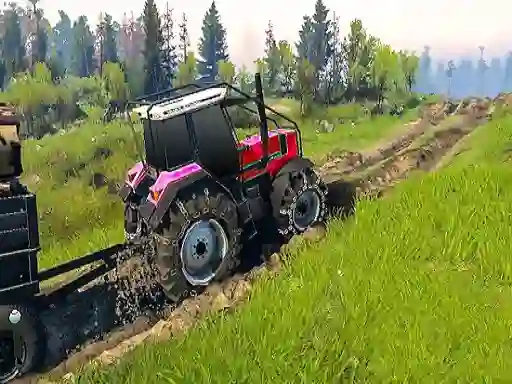 Spēle Real Chain Tractor Towing Train Simulator online