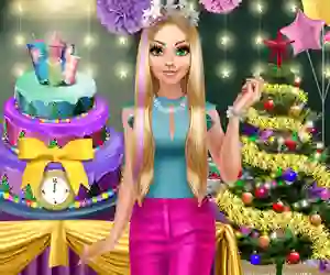 Spēle Blondie Winter Party online