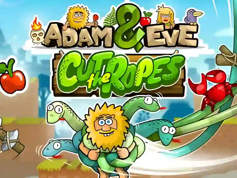 Spēle Adam and Eve: Сut the ropes online