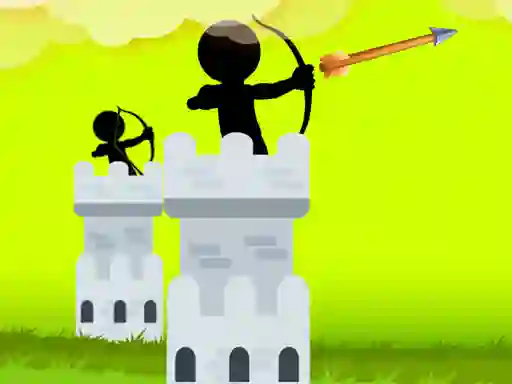 Spēle Stickman Archer Castle online