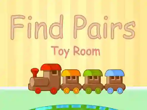 Spēle Find Pairs Toy Room online