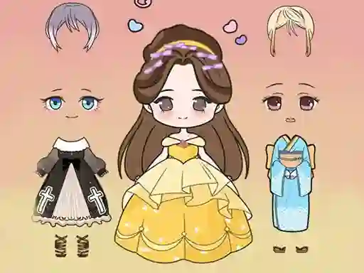 Spēle Vivi Doll Dress Up online