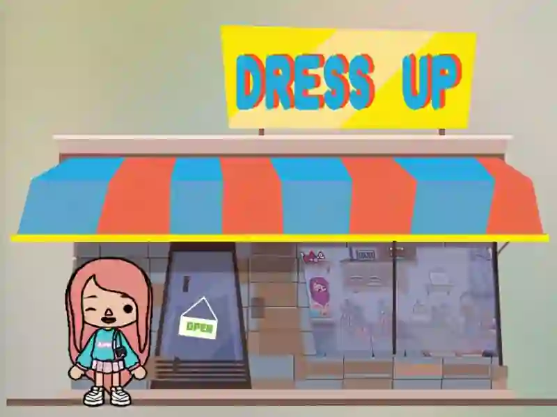 Spēle Dress up Toca Boca Fan online