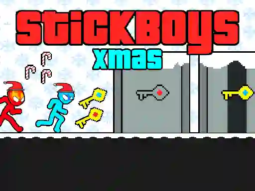 Spēle StickBoys Xmas online