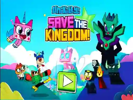 Spēle Unikitty Saves the Kingdom online