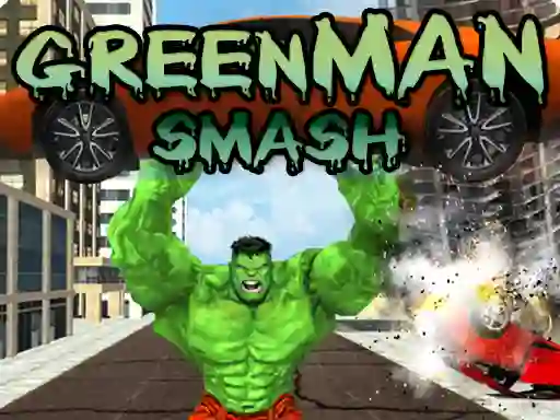 Spēle Green Man Smash online