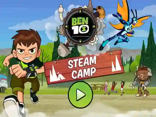 Spēle Ben 10 Steam Camp online