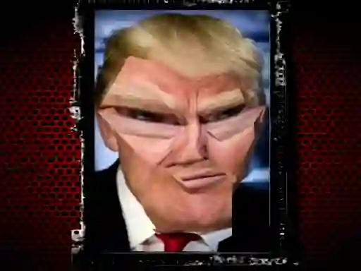 Spēle Trump Funny face online