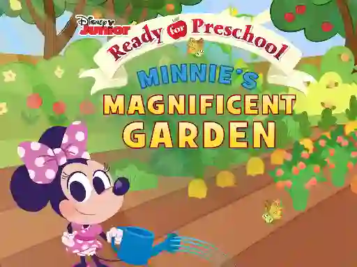 Spēle Ready For Preschool Minnie's Magnificent Garden online