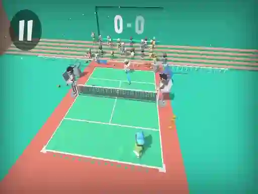 Spēle Funny swipe Tennis online