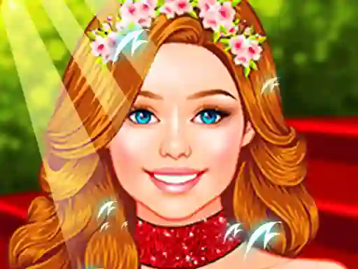 Spēle Super Stars Dress-up For-Girls online