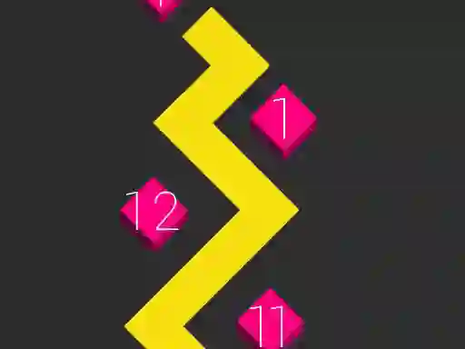Spēle Zig Zag Switch Color online