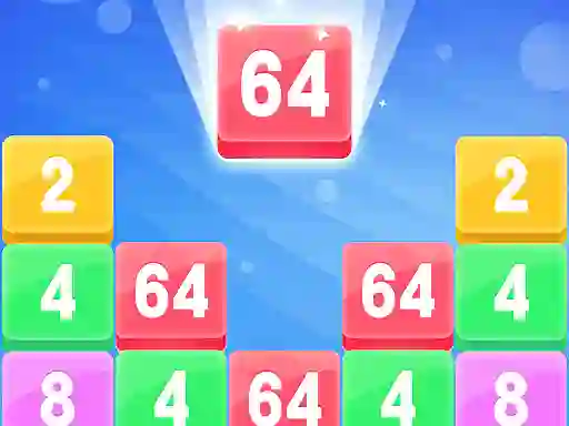 Spēle 2048 Merge Block online