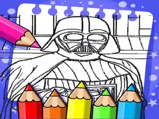 Spēle Darth Vader Coloring Book online