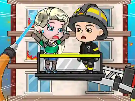 Spēle My Fire Station World online