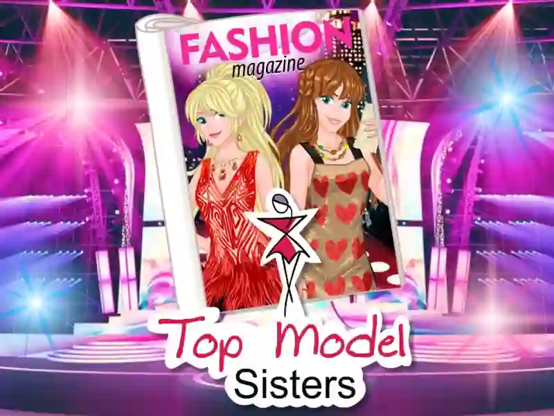 Spēle Top model sisters online