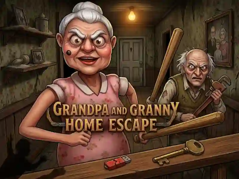 Spēle Grandpa And Granny Home Escape online
