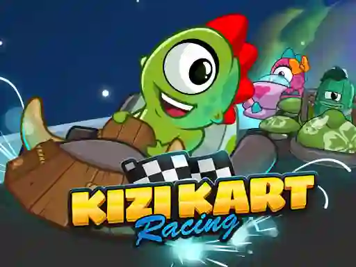 Spēle Kizi Kart Racing online