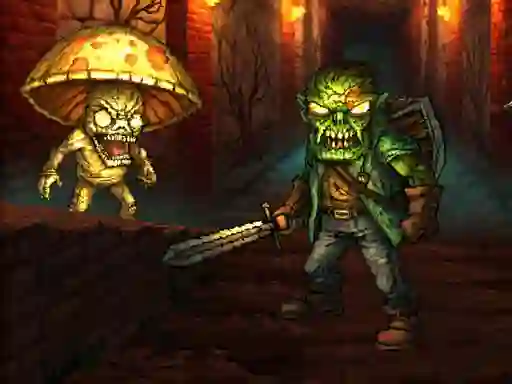 Spēle Monster Slayer Merge & Survive online