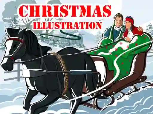 Spēle Christmas Illustration online