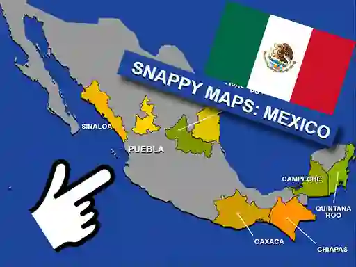 Spēle Scatty Maps Mexico online