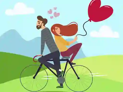 Spēle Couple in Love Jigsaw online
