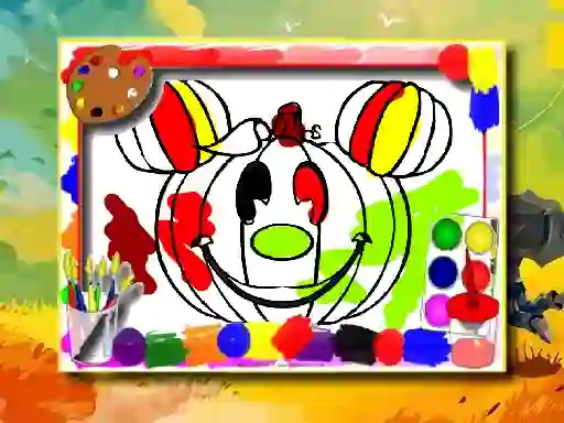 Spēle Halloween Coloring Book online