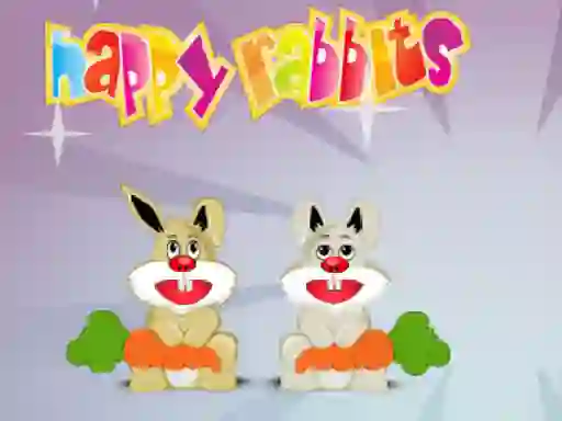 Spēle Happy Rabbits online